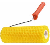 Поролоновый валик с ручкой СТРУКТУРНЫЙ, MTX MASTER, 80222