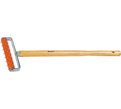 Игольчатый валик для гипсокартона, деревянная ручка MTX MASTER, 87901, 150 мм