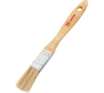 Плоская кисть Евро 3/4, MTX, натуральная щетина, деревянная ручка// 83050