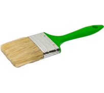 Плоская кисть Управдом "Lazur" 63мм, смешанная щетина, пластиковая ручка 4100000551