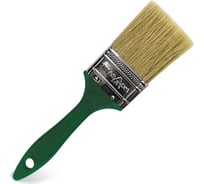 Плоская кисть Управдом "Lazur" 100мм, смешанная щетина, пластиковая ручка 4100000553