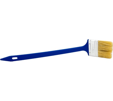 Радиаторная кисть Управдом 63мм, натуральная щетина, пластиковая ручка 4100000604