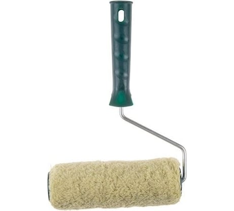 Валик ВОЛАТ Полиакрил 42-180 мм, с ручкой, 6 мм, зеленый 22080-180