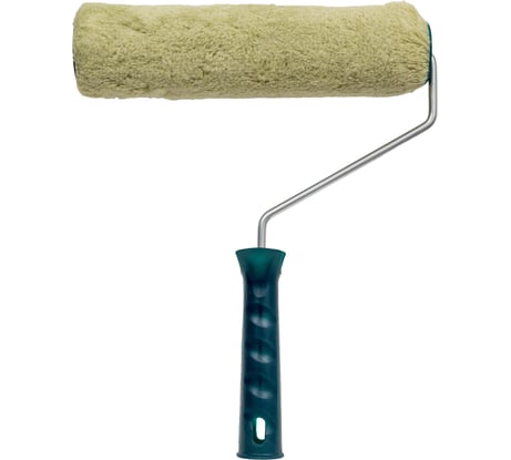 Валик ВОЛАТ Полиакрил 42-240 мм, с ручкой, 6 мм, зеленый 22080-240