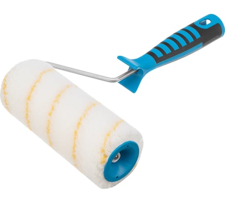 Валик MATRIX "Гирпаинт" с двухкомпонентной ручкой, 180 мм, ворс 12 мм, D 48 мм, полиакрил 80659