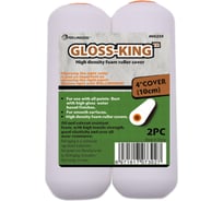 Малярный мини-валик Rollingdog Gloss-King из поролона высокой плотности, 100 мм, 2 шт. 00259