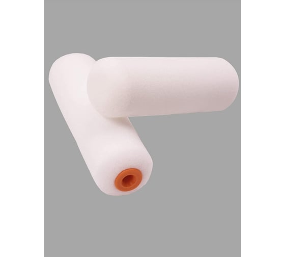 Малярный мини-валик Rollingdog Gloss-King из поролона высокой плотности, 100 мм, 2 шт. 00259