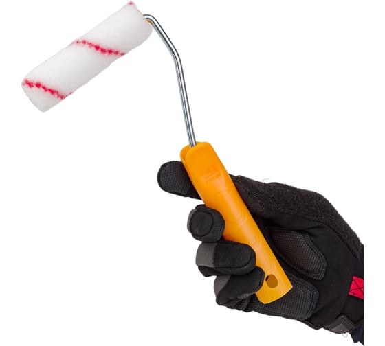 Малярный мини-валик в сборе STAYER Nylon 15 мм, 110 мм, полиамид 03-0506-11_z01