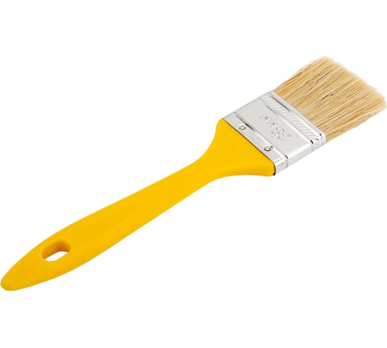 Плоская кисть 888 из смесовой щетины 1,5" 38мм пласт. ручка - Микс 0125520