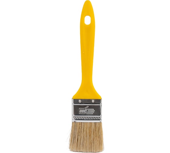 Плоская кисть 888 из смесовой щетины 1,5" 38мм пласт. ручка - Микс 0125520