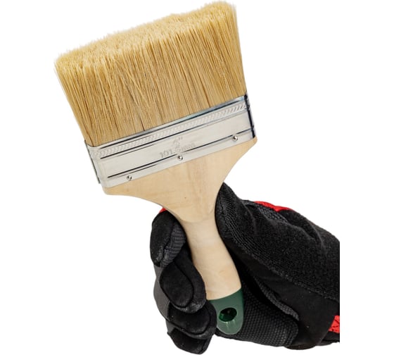 Флейцевая кисть 4" FIT IT Хард 01078
