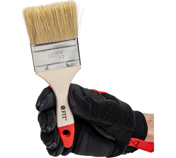 Флейцевая кисть 2,5" FIT IT Стандарт 01036