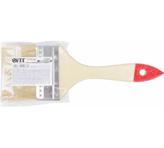 Флейцевая кисть 3" FIT IT Стандарт 01037