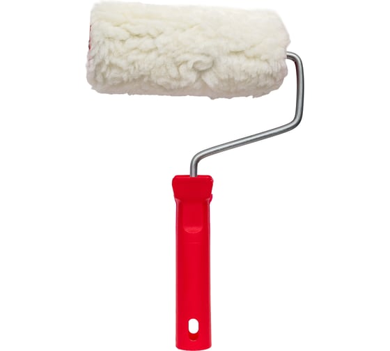 Валик 888 натуральный мех, 6x47x150 мм, ворс 12 мм, в сборе 8101519