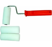 Валик 888 поролоновый, прямой с 2-х сторон, 6x40x100 мм, в сборе, +2 шубки 8153109