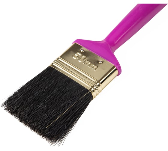 Кисть Ocean Color Professional 50 мм, натуральная щетина высокого качества 730050
