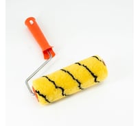 Валик BOHRER тигр, 240 мм, d42 мм, ворс 12 мм, с пластиковой рукояткой, бюгель 6 мм 85801240