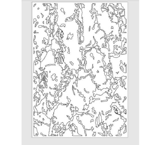 Камуфляжный трафарет POLIMER MARINE пэ 45x31 см КТ