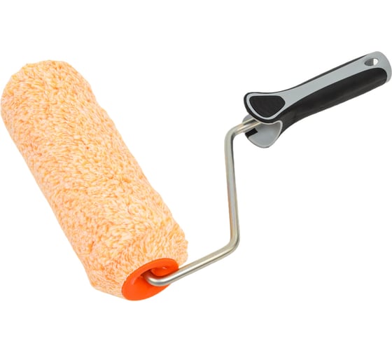 Малярный валик Rollingdog Super-Micro, микрофибра, 230 мм, ворс 19 мм, бюгель 8 мм, 60252