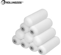 Малярный мини-валик Rollingdog Gloss-King из поролона высокой плотности, 100 мм, 10 шт, 00348