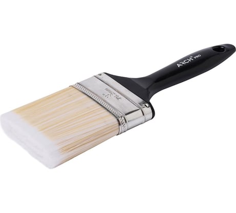 Плоская кисть ARCH PRO SILVER с синтетической щетиной, 75 мм 181075