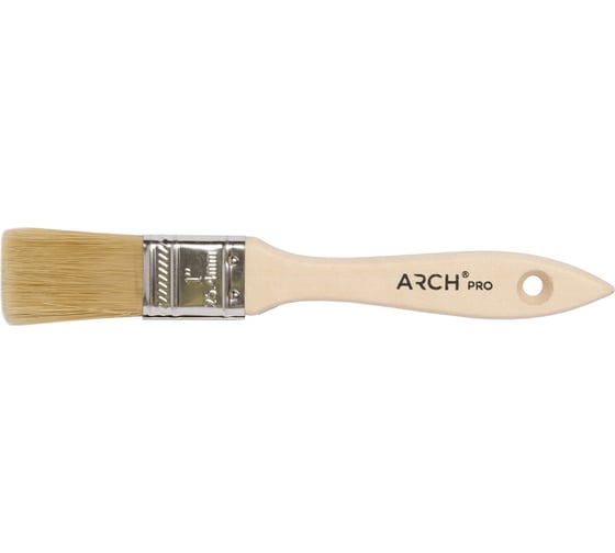Плоская кисть ARCH PRO BRONZE с синтетической щетиной, 25 мм 191025