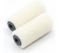 Сет из двух мини-валиков Boldrini велюр, 50x100 мм, 80205