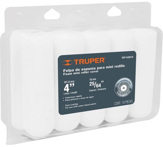 Запасной валик, 100 мм TRUPER 10740
