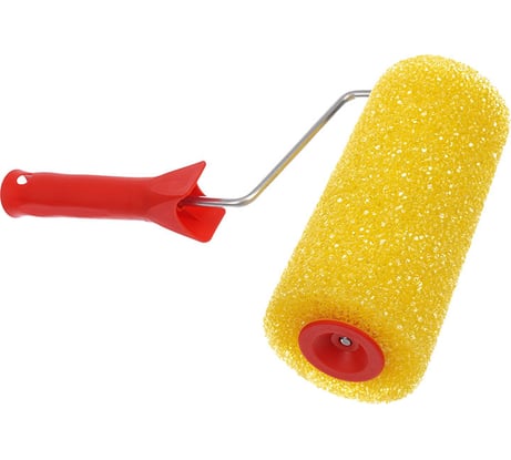 Структурный валик с ручкой Toolberg 0309101 эффект "грубый", 75/180 мм, ручка 6 мм ЛА-00000676