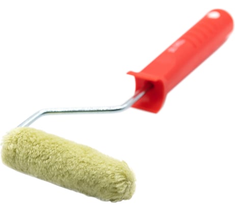 Фасадный валик с ручкой DeltaRoll sintex акриловый стандарт, ворс 18 мм, 100x15 мм RH18100