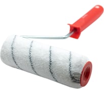 Миди валик с ручкой DeltaRoll микрофибра с черной полоской, ворс 11 мм, 180x48 мм RH14180