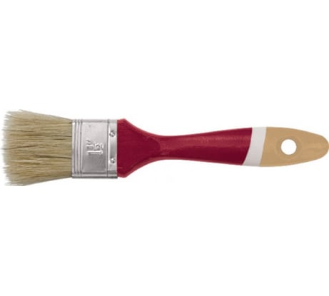 Флейцевая кисть 1" КУРС Мастер 00833