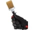Круглая кисть DECOR 612-040 кр-40 d40 мм, светлая смешанная щетина, пластиковая ручка 11608245 3