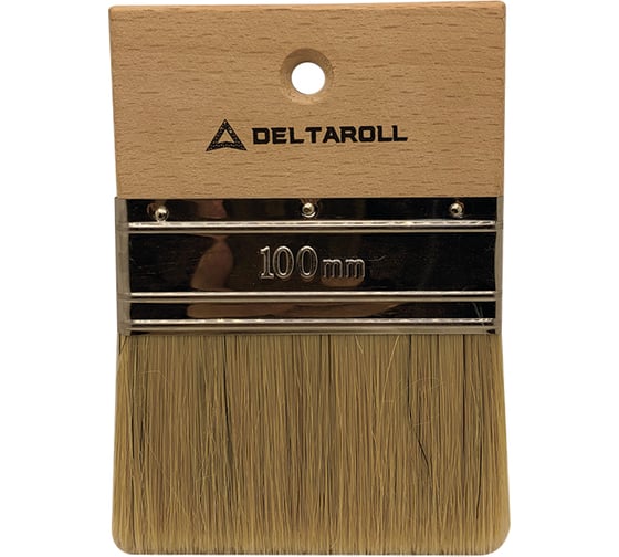 Плоская кисть-испанка для декоративных работ DeltaRoll 100x8.5 мм 134100