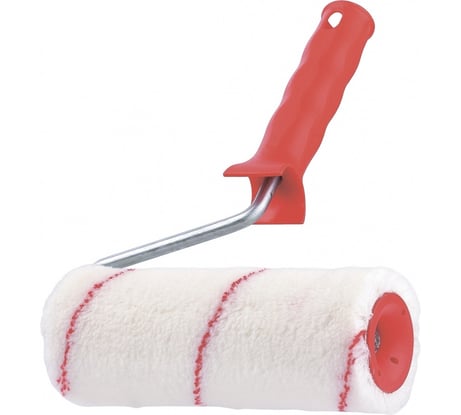 Валик, пластмассовая ручка, 180мм, ворс 9мм, D 40мм, полиамид, Россия MATRIX Нейлон Стандарт 80884