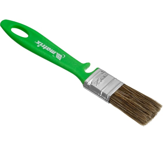 Кисть флейцевая MATRIX "РАБОТЫ ПО ДЕРЕВУ" 25х10 мм, Color Line 83371