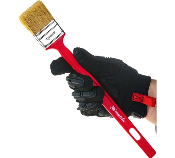 Радиаторная кисть MATRIX Color Line ЭМАЛИ 50х12 мм 83358