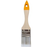 Плоская кисть Korvus хобби 0103615 искусственная щетина, пластиковая рукоятка, 38 мм Лк-00014245