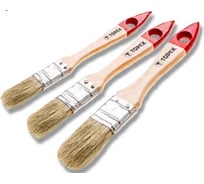 Набор плоских кистей TOPEX Стандарт 3 шт. 20B818