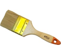 Плоская кисть, натуральная щетина, 75мм FLY Light 01-075