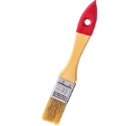 Флейцевая кисть, натуральная щетина, 55% топс, лакированная ручка, ширина 25мм МASTER COLOR 30-0011