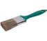 Флейцевая кисть, толщина 11мм, 70% ПЭT / 30% натуральная щетина, нержавеющий обжим, пластиковая ручка, ширина 40мм МASTER COLOR 30-0232 1