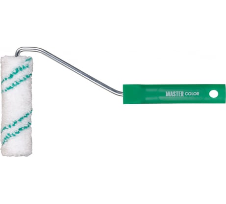 Ролик, ядро 15мм, микрофибра, ворс 9мм, ручка 27см, 10см МASTER COLOR 30-1096