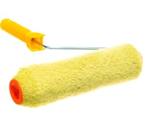 Валик с ручкой (250 мм, D 40 мм, d 6, ворс 18 мм, полиакрил, универсальный, зеленый) SANTOOL 010221-250-140