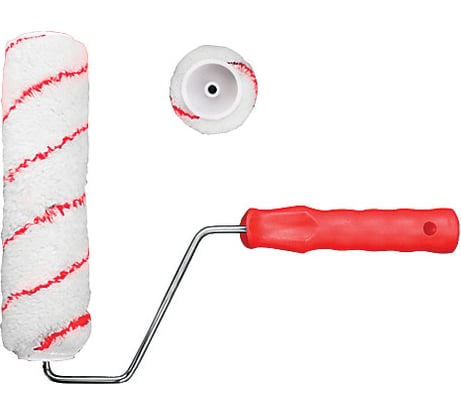 Валик (полиакриловый, стержневая система, диаметр 40/62 мм, ворс 11 мм, 150 мм) КУРС 02515