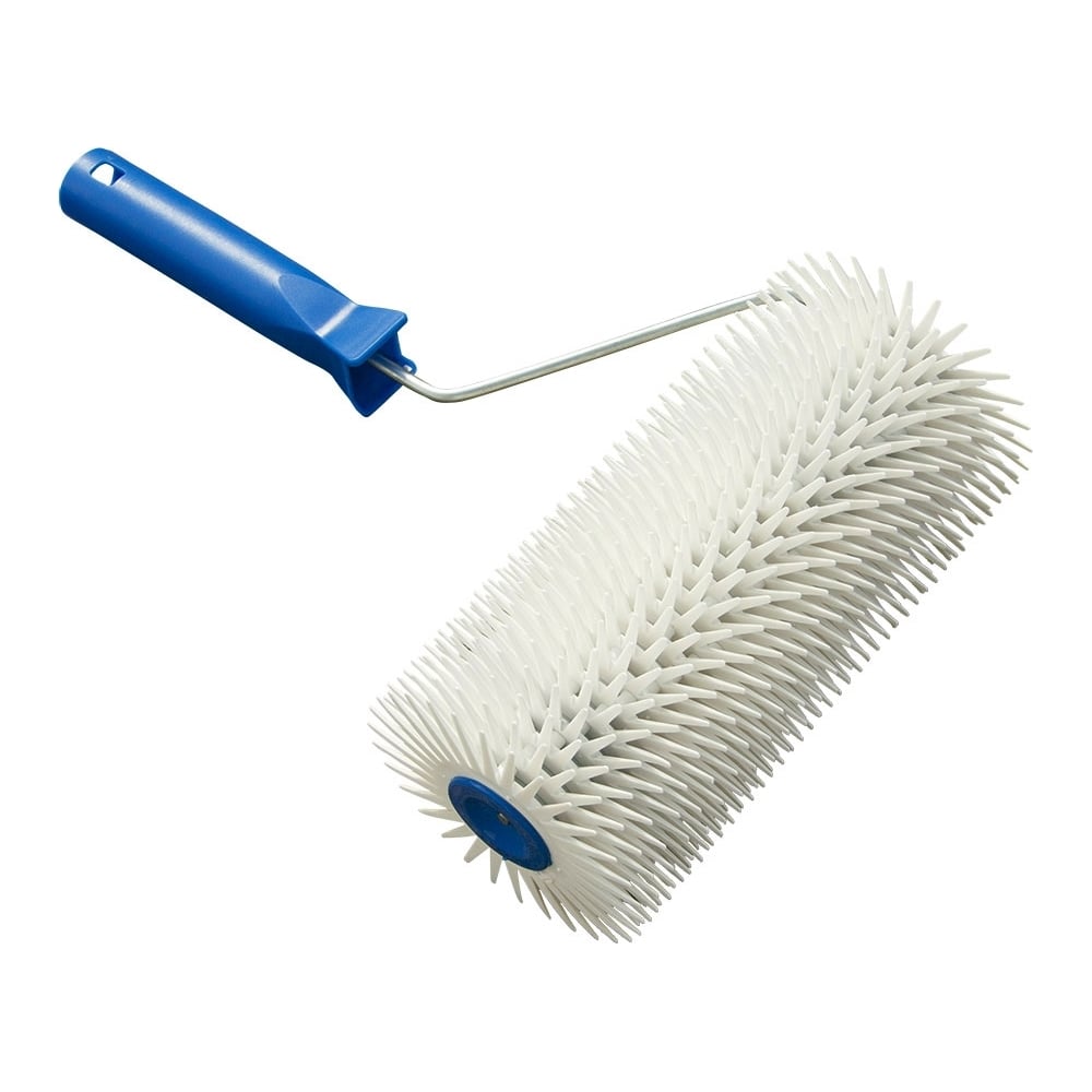 Игольчатый валик для наливных полов Toolberg 120x230 мм, бюгель 6 мм ЛА ...