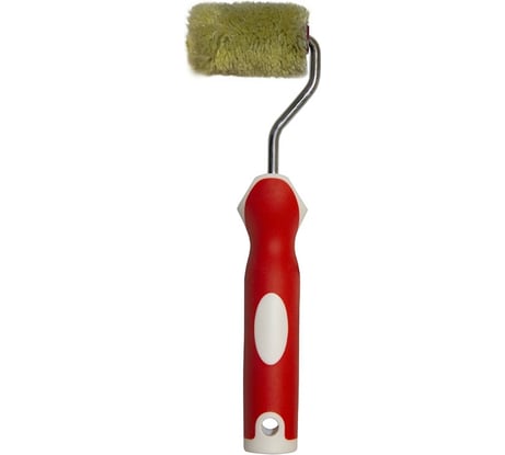 Малярный мини-валик для фасадных красок PARADE с ручкой, полиакрил, 11х15х55 мм, ручка 6 мм ЛА-00000319