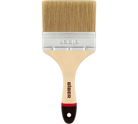 Кисть Суприм (флейцевая, натуральная щетина, деревянная рукоятка) 100мм Biber 31137 тов-002025