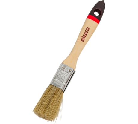Кисть Суприм (флейцевая, натуральная щетина, деревянная рукоятка) 20мм Biber 31131 тов-002023