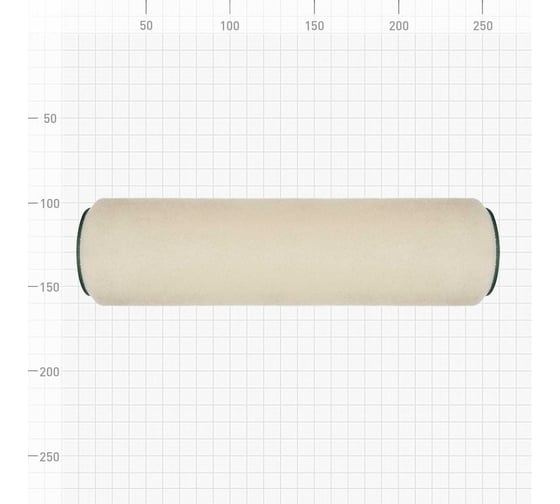 Валик велюр 250мм ВАРЯГ 31862 тов-149012